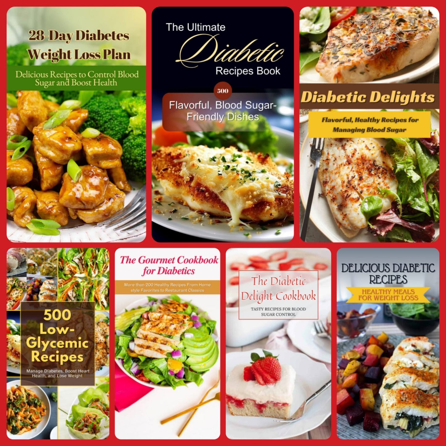 Easy Diabetic Recipes Cookbook Bundle 2025